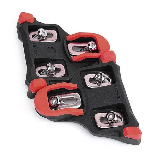 black red Велосипедная обувь шина группа cleats Горная дорога велосипед обувь самоблокирующиеся части оборудование для верховой езды аксессуары для педалей - Цвет: black red