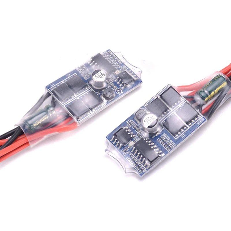 

2 Pcs 30A ESC Brushed Electric Speed Controller & 1 Pcs Sound Group Small Horn Speaker