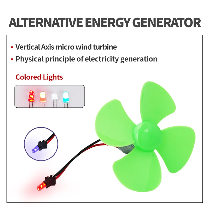 Мини-ветряная турбина N02 19 мини-генератор электроэнергии с лопастями