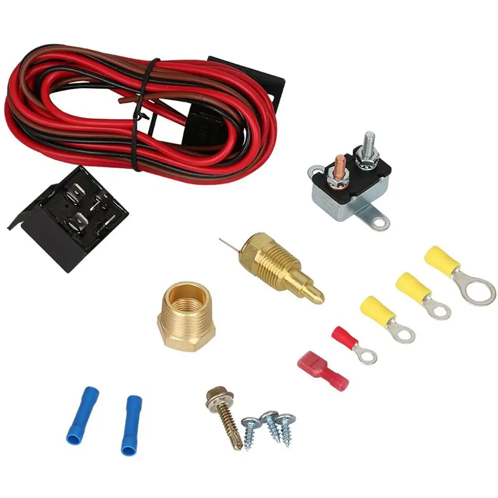 15 шт. Автомобильный Электрический охлаждающий вентилятор термостат