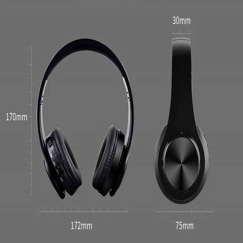 

Wireless Headphones Bluetooth Earphone 5.0 Bass Stereo Noise Reduction Gaming Headset For All Phones & Tablets