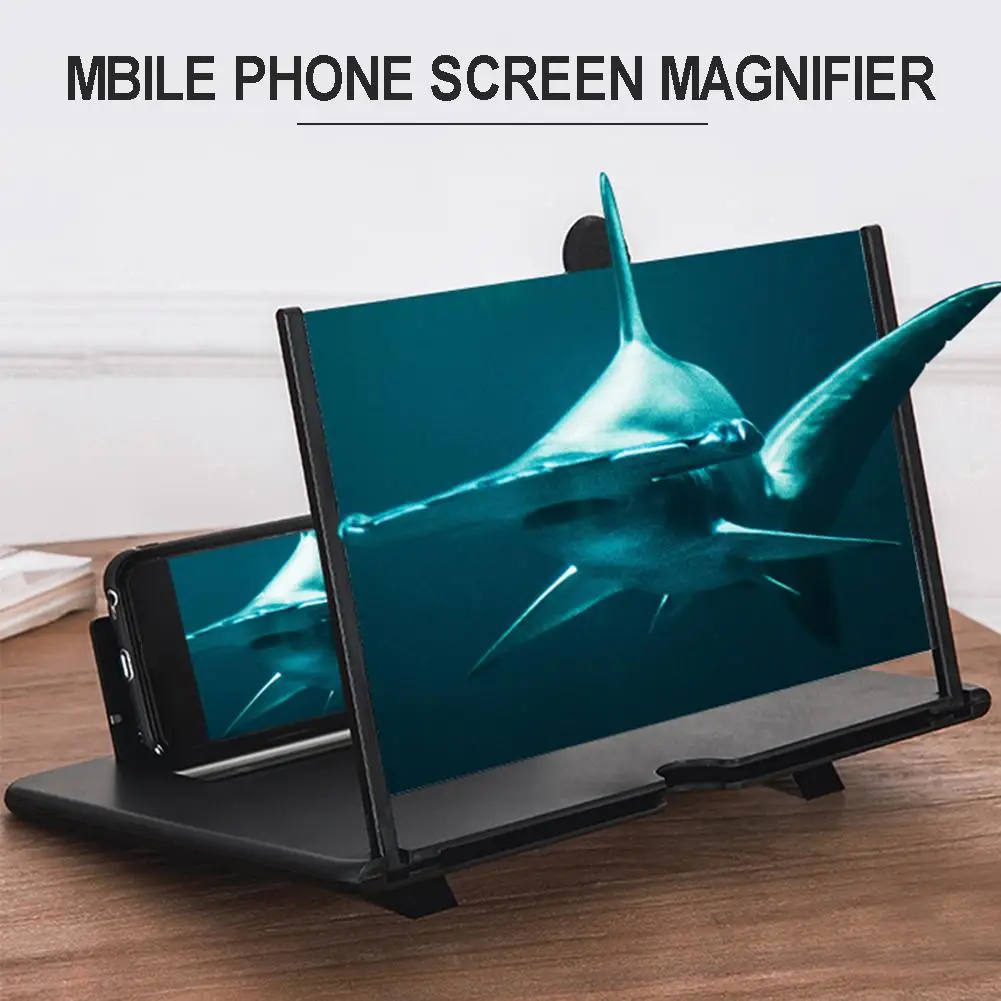 12 дюймовая экранная увеличительная линза увеличитель 3D HD экрана держатель для