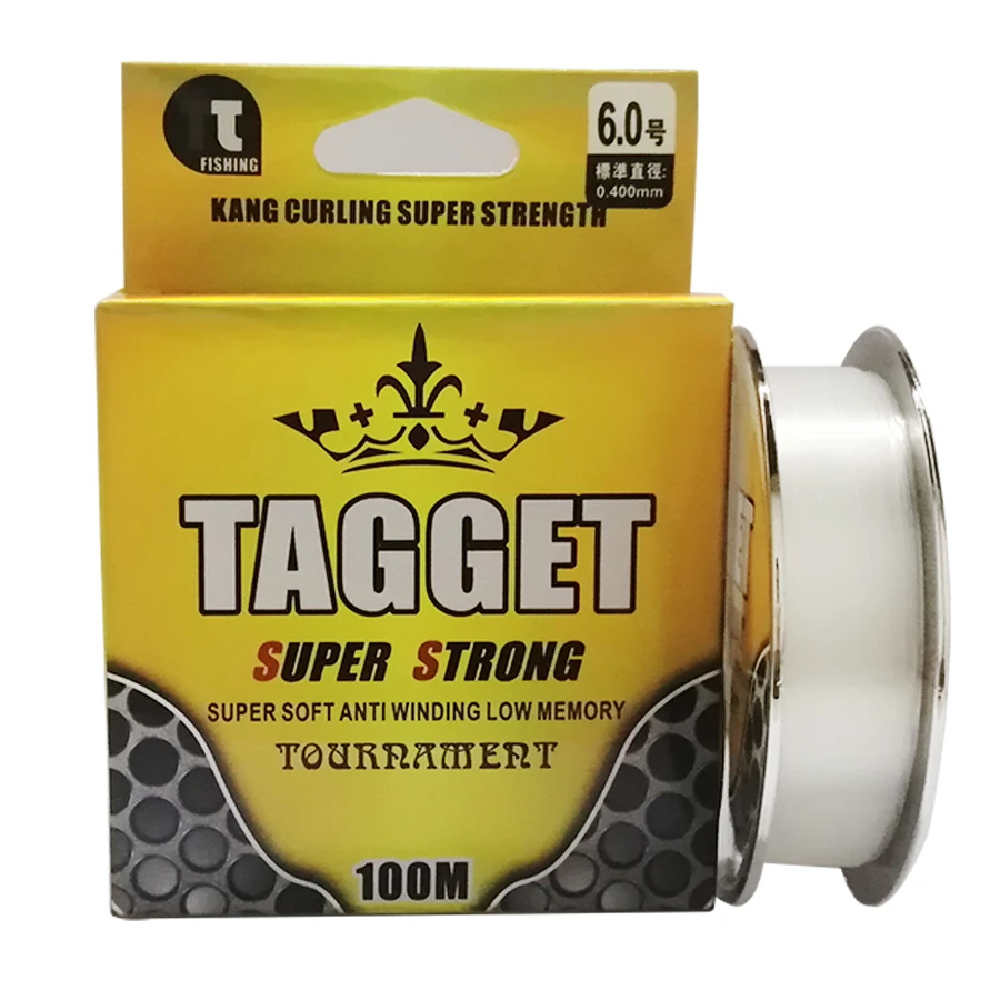 Monofilament Nylon Fishing Line 100M Superior Leader Wheel 1.84KG-12.7KG | Lines