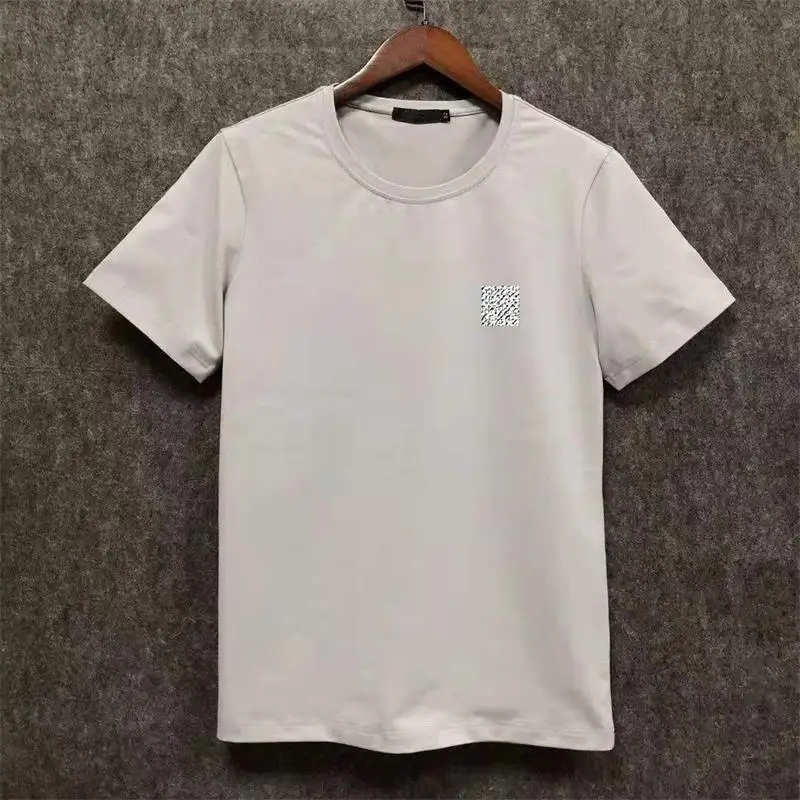 

Men T Shirt Fashion Letter Pattern summer Print Breathable Men's Casual Tops Sleeve Tees High Quality Hip Hop clothes