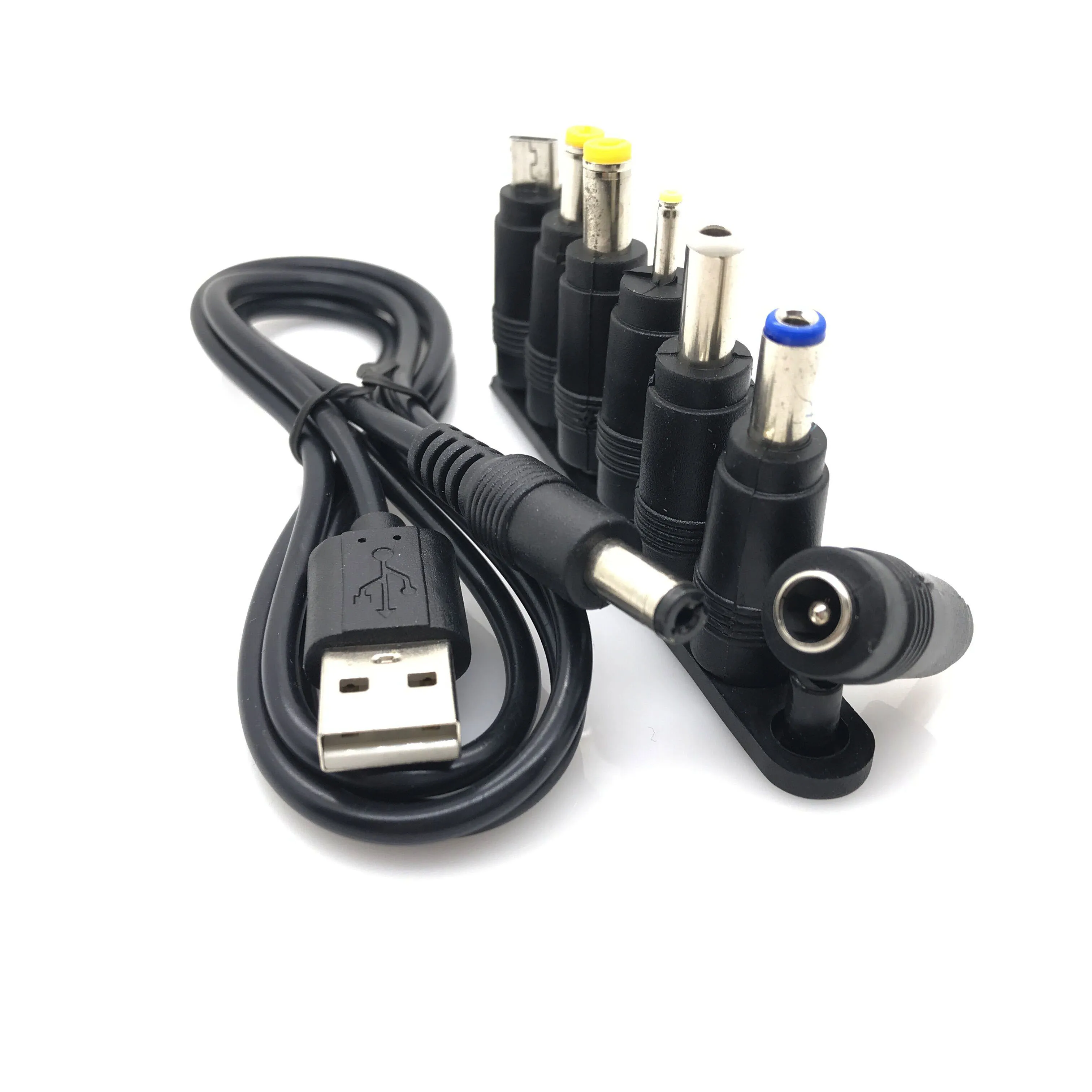 Кабель питания USB в DC Универсальный зарядный кабель с разъемом на постоянный ток