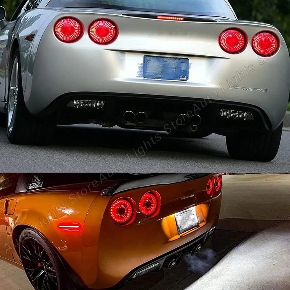 2X светодиодная подсветильник ка номерного знака для Chevy Corvette C4 C5 C6 Impala Monte Carlo Lumina