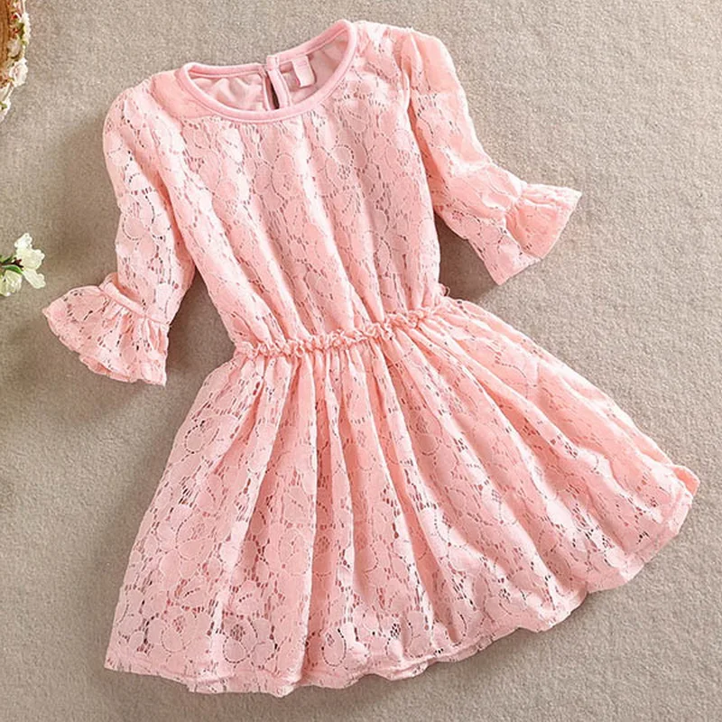 Toddler Girls Casual Beach Dress Summer Little Half Sleeve Cotton Kids Beauty and Short Costume for 2-5Y | Детская одежда и обувь