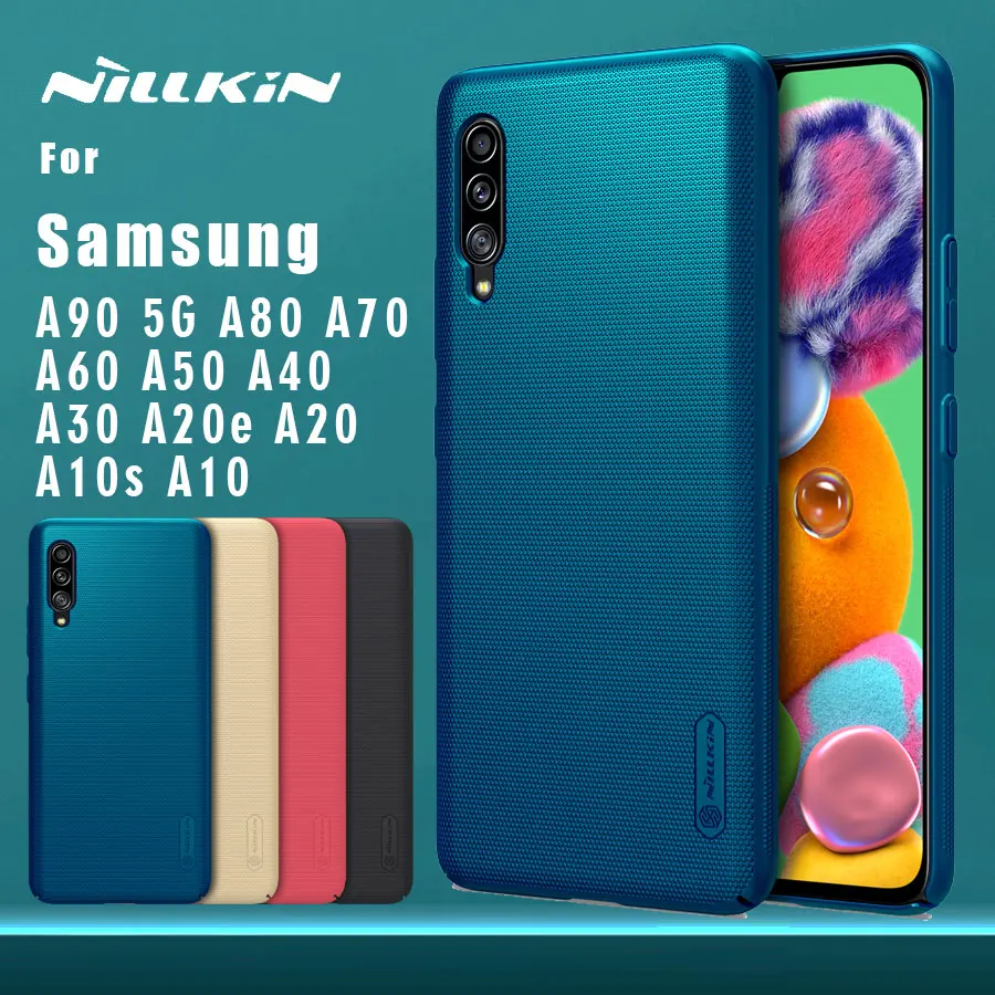 Чехол Nillkin для Samsung Galaxy A90 матовый защитный чехол накладка на заднюю панель с
