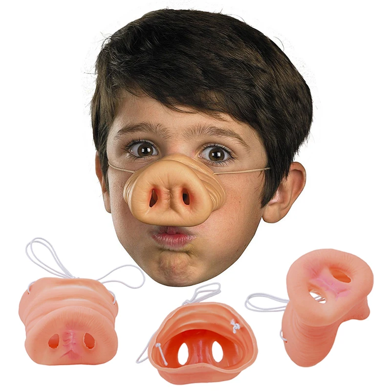 Реквизит для костюма на Хэллоуин с носом свиньи детский подарок Хеллоуин