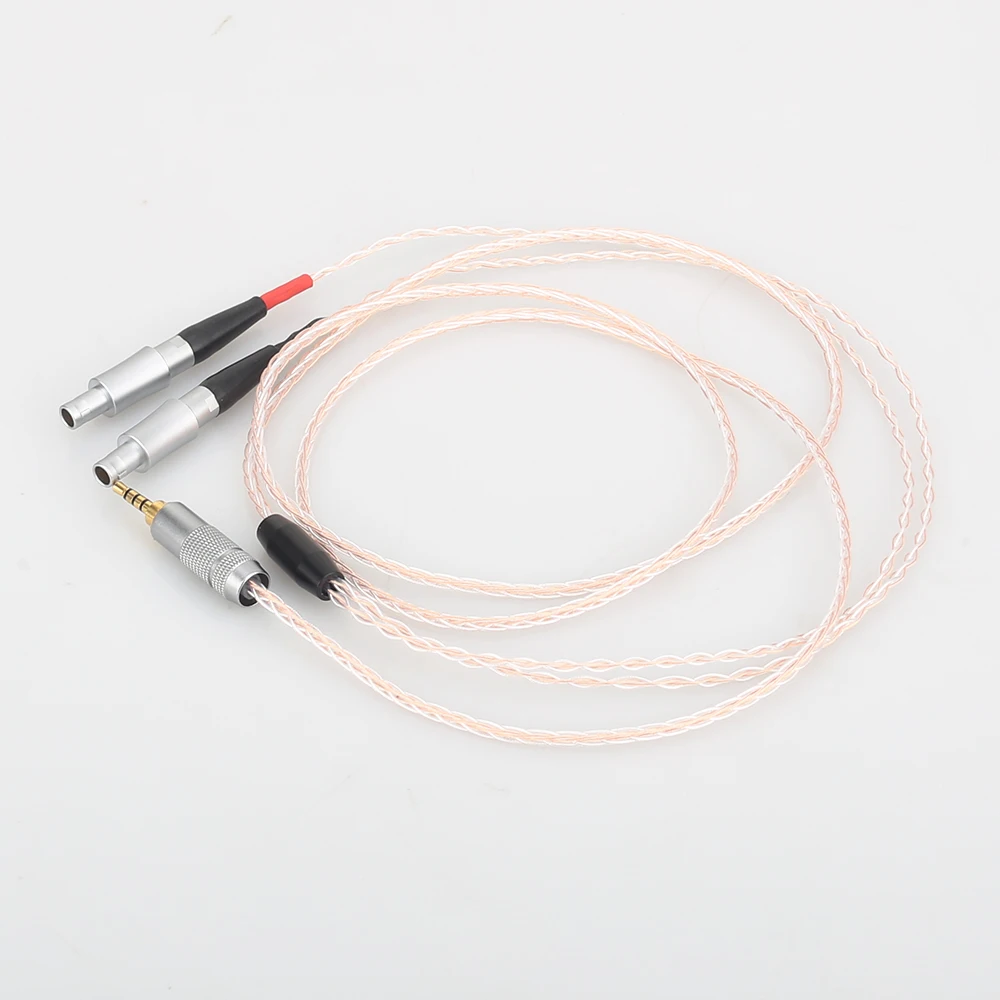 Hi-Fi 2 5/3 5/4 4 мм/XLR сбалансированный Кристальный одиночный Медный Серебряный