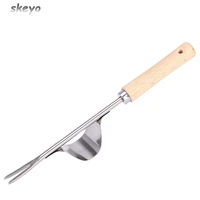 garden weeder tool lawn sturdy digging puller hand weeding effective easy apply trimming removal grass puller long handle