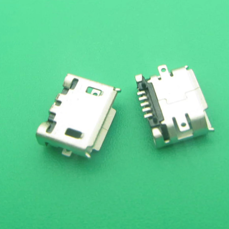 10 шт. миниатюрный 5-контактный разъем Micro USB гнездо постоянного тока для ZTE R518 N600 R516