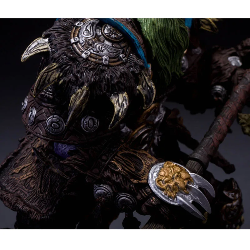 22 см Wow онлайн игра Ночной эльф Druid Broll Bearmantle фигурка Коллекционная модель игрушки
