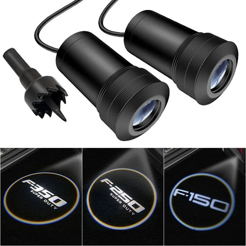 Лазерный прожектор AEING 2 * Ghost Shadow с логотипом автомобильная светодиодная