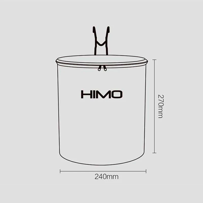 HIMO влагозащищенная корзина для хранения сумка велосипеда электрический скутер