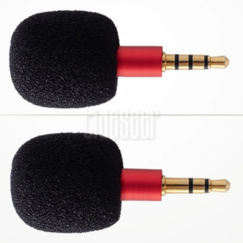 구매 휴대용 3.5mm 잭 금속 무 지향성 미니 소형 마이크 마이크 휴대 전화 컴퓨터 PC 녹음 노트북 사운드 카드