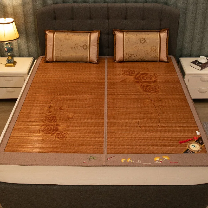 Летний коврик с принтом кровать 1 8 м бамбуковый крутой матрас из бамбука летний