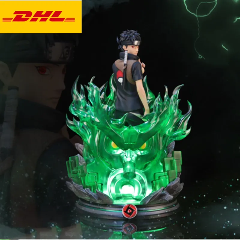 

10" Anime Statue Uchiha Shisui Bust With LED Light Full-Length Portrait Original Version GK Action Figure Toy BOX 25CM X2021