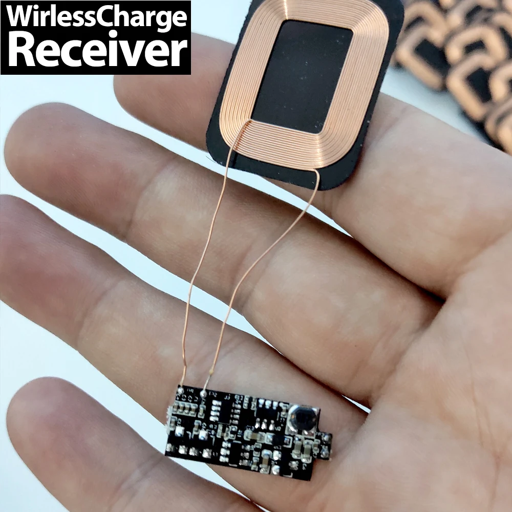 Беспроводное зарядное устройство VEEAII QI приемник DIY для электрической зубной