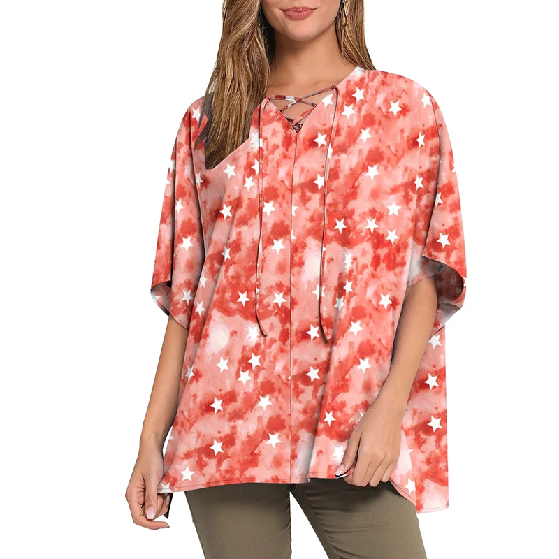 

Women's T-shirt Casual Loose Tops Summer Women Clothing Casual T Shirt Ladies Tops Drop Shipping