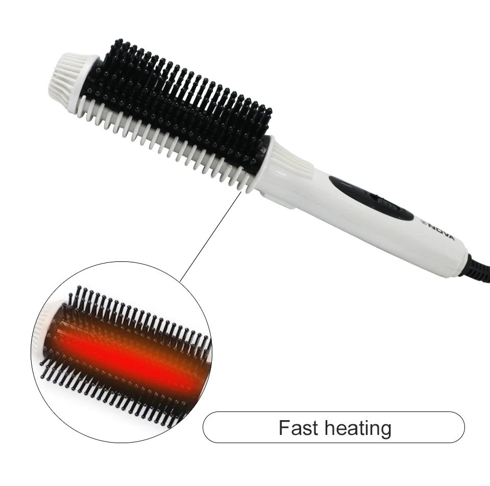 2 в 1 расческа для выпрямления волос профессиональные щипцы завивки белые розовые