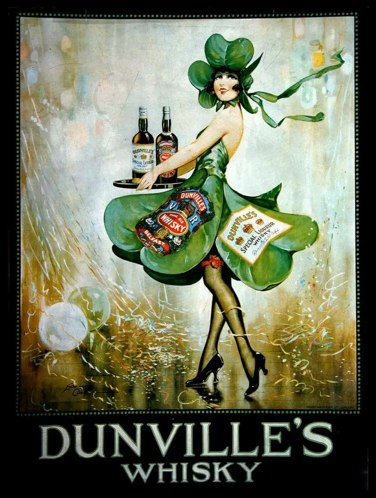 

Dunне виски, паб, бар, металлический жестяной знак, Постер, настенный налет