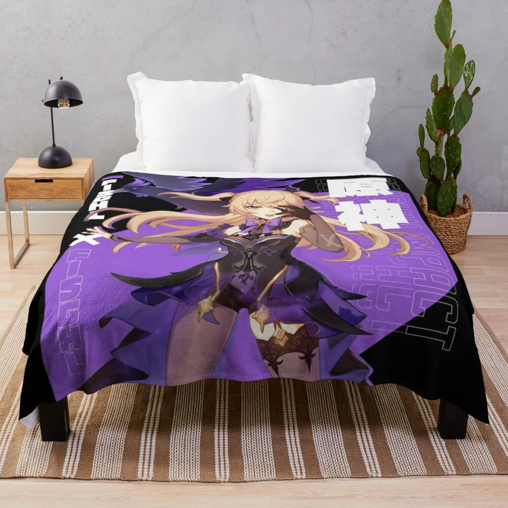 

Fischl Blanket Fleece Cartoon Print Children Warm Bed Throw Blanket newborn bayby Adult Blanket