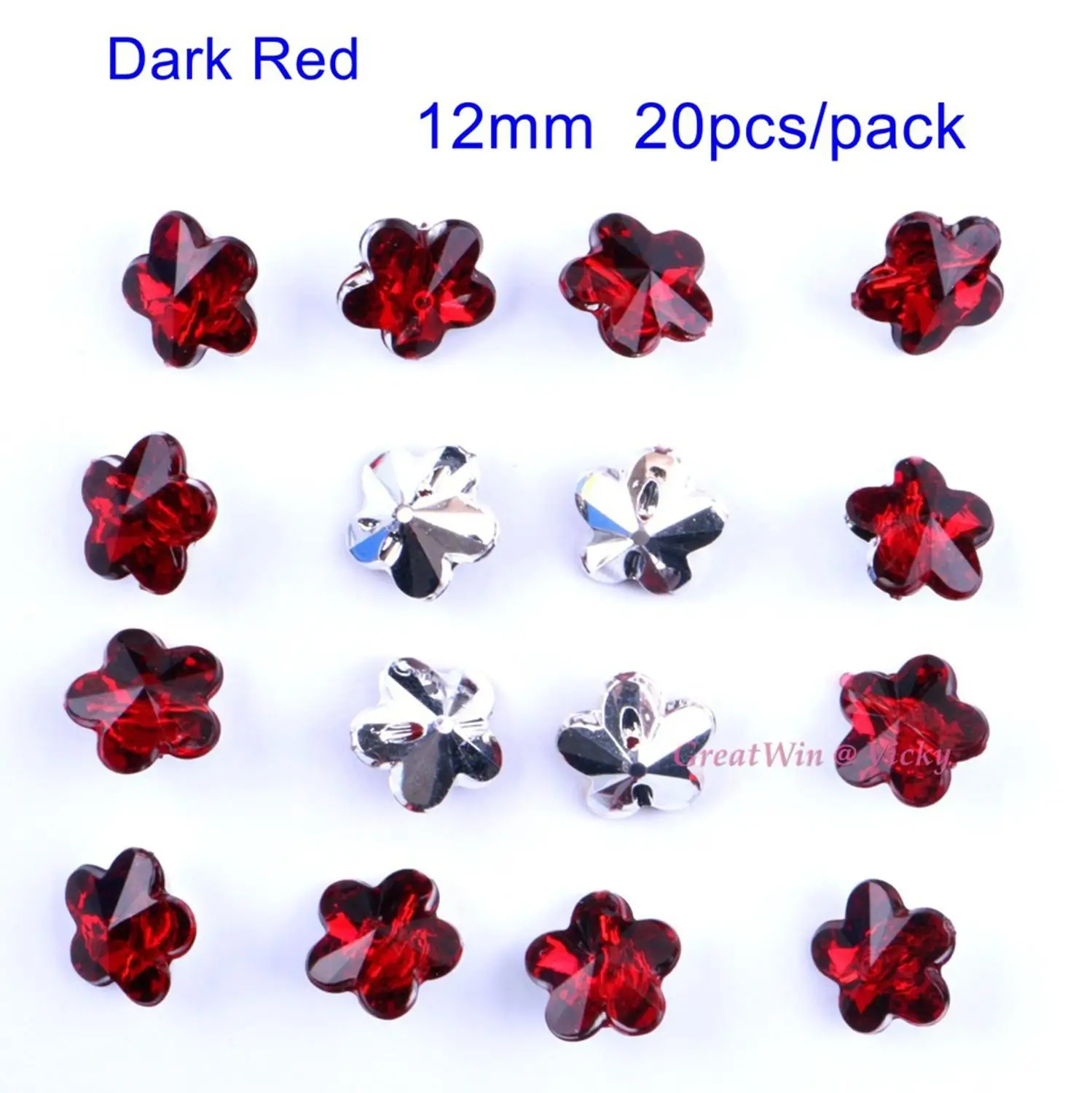 Пуговицы для шитья 12 мм 20 шт. на пуговицах с цветами сделай сам искусственные