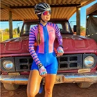 Женская одежда для триатлона, велосипедный комбинезон, униформа, женский летний костюм, профессиональная команда, велосипедная одежда, одежда для велоспорта