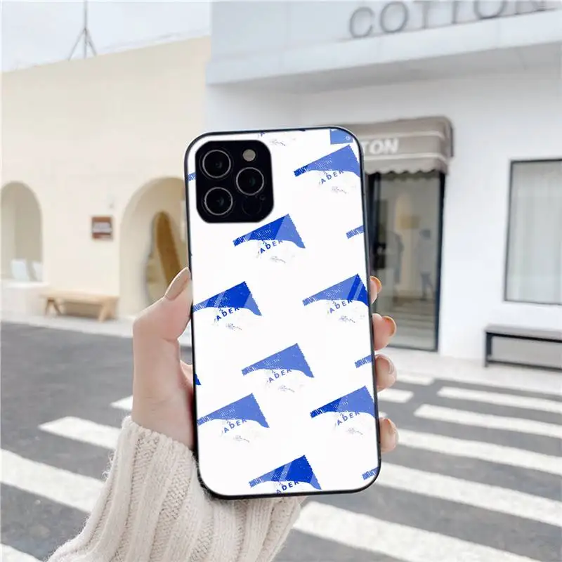 

Phone Case For Iphone 6 6s 7 8 Plus XR X XS XSmax 11 12 Pro Mini Max Tempered Glass Soft Cover Korean Brand Ader Error