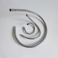 m11m13 m16 led gooseneck led flexible holder lamp m10 female chrome metal hose universal soft pipe metal serpentine tubes diy
