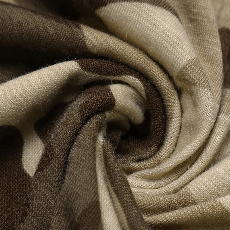 Модные женские штаны-шаровары с камуфляжным принтом штаны эластичной талией и