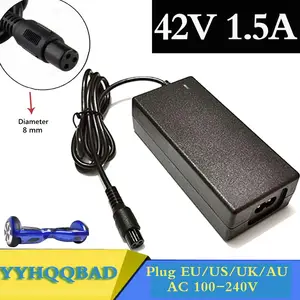 Alimentation chargeur prise cable pour overboard hoverboard