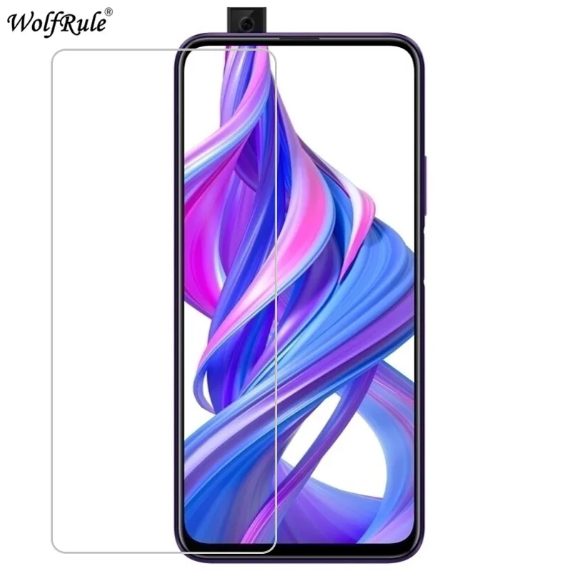 2 piezas de vidrio Honor 9X Protector de pantalla Honor 9X Pro vidrio templado para Huawei Honor 9X 9X Pro vidrio 2.5D pel&iacute;cula transparente antiara&ntilde;azos-1