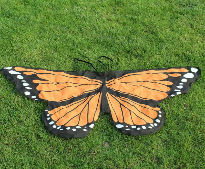 

Soft Fabric Butterfly Wings Shawl Fairy Ladies Nymph Pixie Costume Accessory