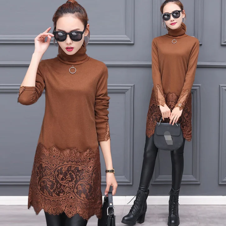 Зимняя базовая одежда бархатные теплые платья новинка лидер продаж женское