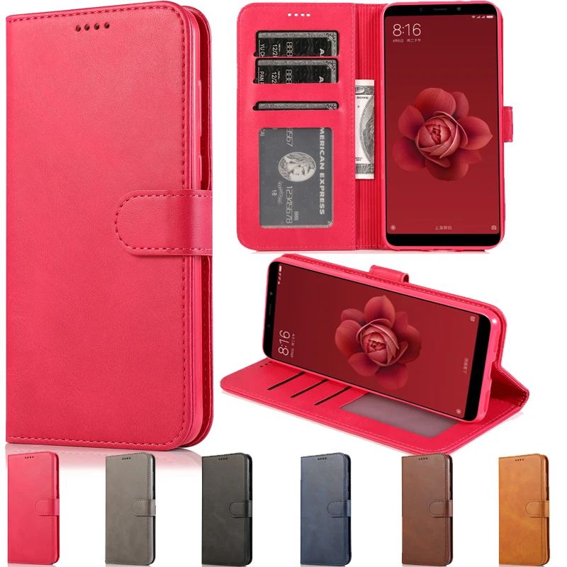 Кожаный чехол бумажник с откидной крышкой для sony XZ2 XZ3 XZ4 модный роскошный