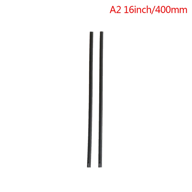 2PCS 14&quot 16&quot17'' 18'✙'✠'' 21'✢&quot Auto Vehicle Insert Soft Rubber Strip Refill For Metal