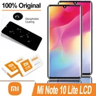 ЖК-дисплей Amoled для Xiaomi Mi Note 10 Lite, сменный сенсорный экран для Mi Note 10 Lite M2002F4LG M1910F4G, оригинал