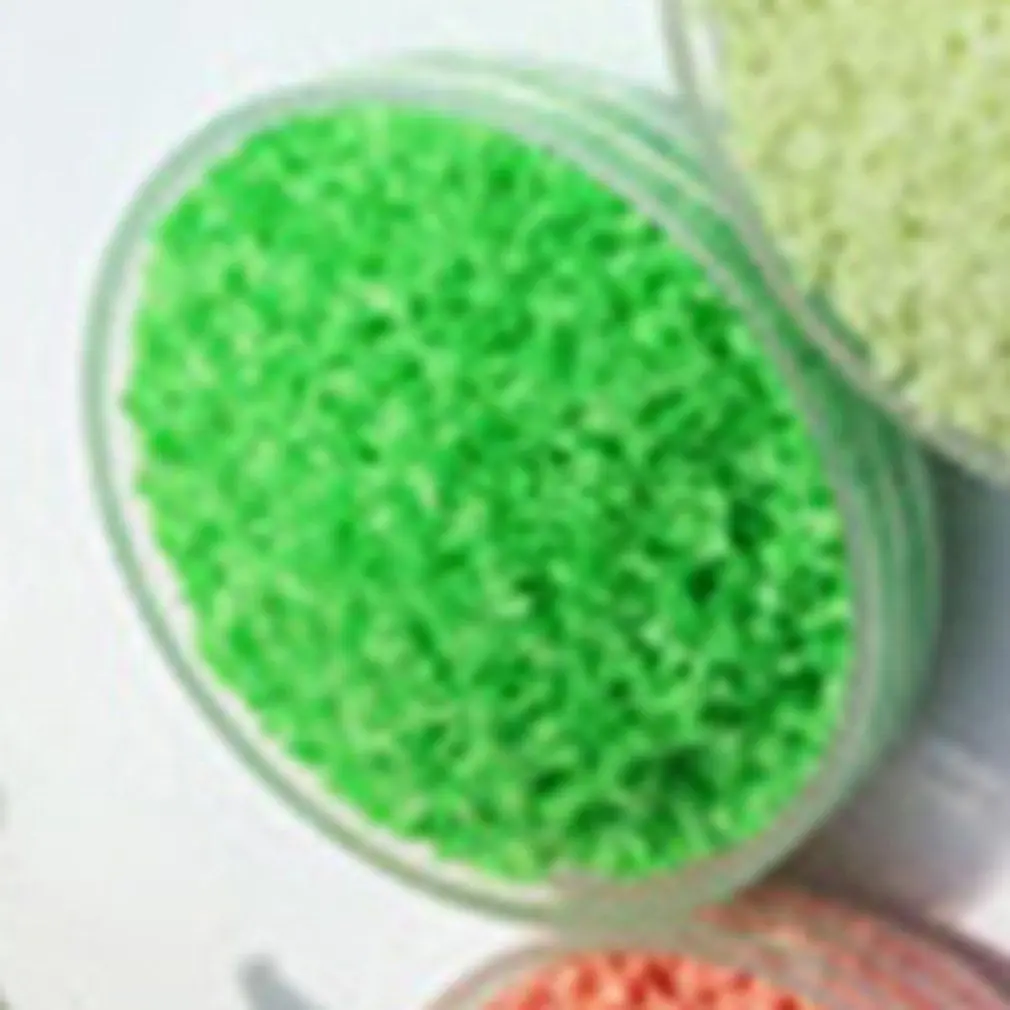 Blue Green Флуоресцентный светится в темноте 10 г Светящиеся зерна песок вечерние DIY яркая краска звезда Желая бутылка флуоресцентные Частицы Игрушки - Цвет: Blue Green