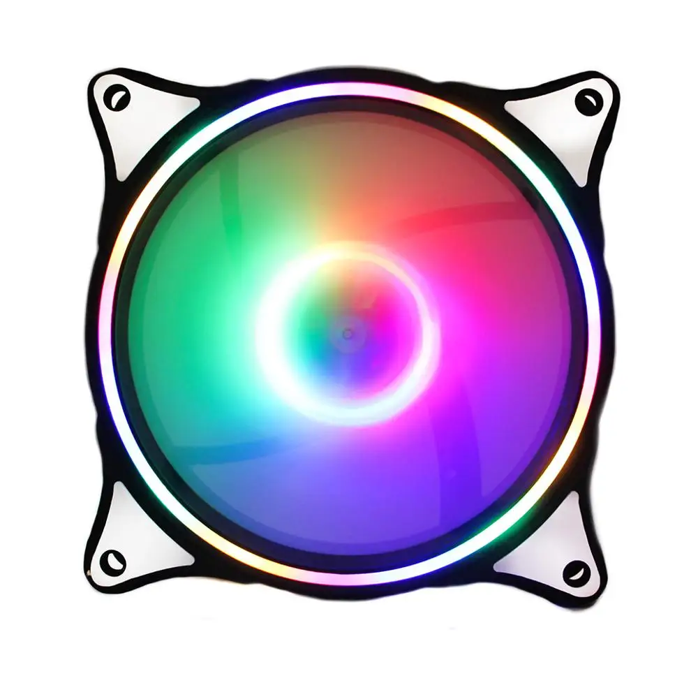 Охлаждающий вентилятор для ПК светодиодный RGB 120 мм|Кулеры и системы охлаждения