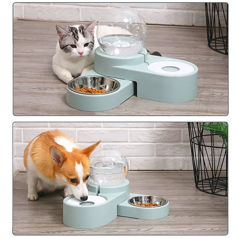 Hoopet кормушка для кошек и собак автоматический фонтан с пузырьками большая