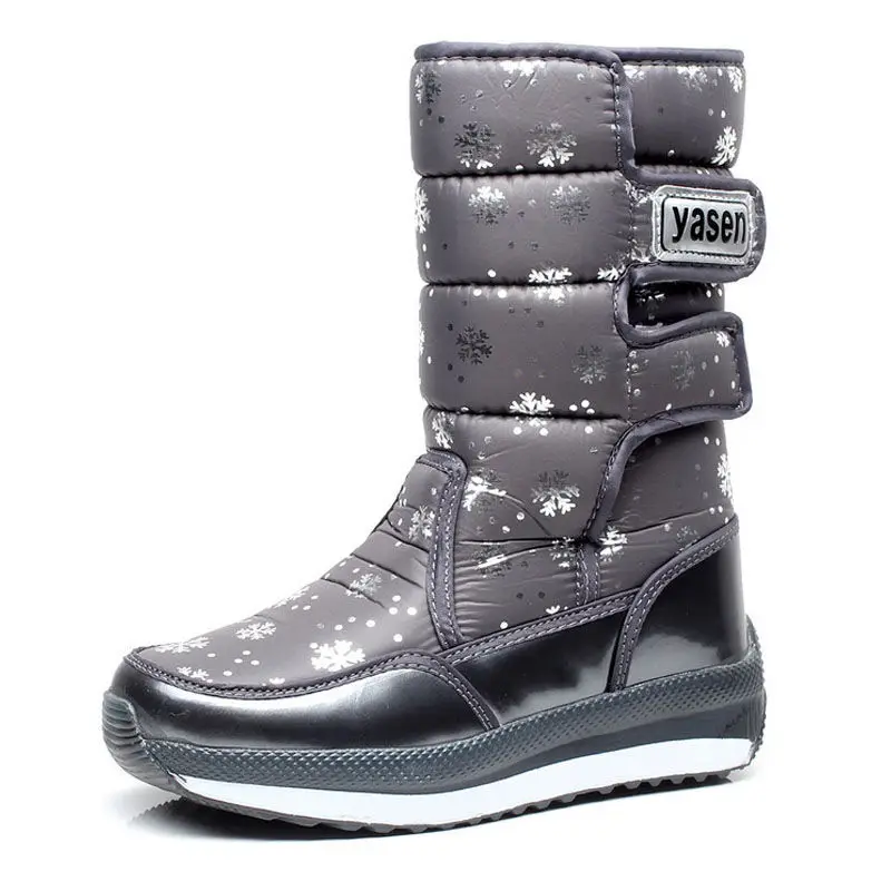 Зимняя обувь Прямая поставка Новинка 2020 года Водонепроницаемые женские зимние