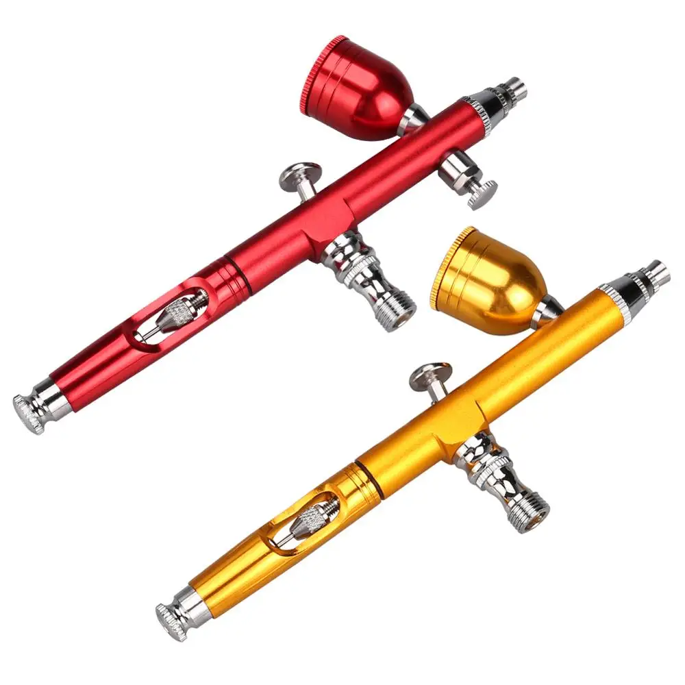 0 3 мм Насадка Пистолет Двойной Аэрограф инструмент действие Гравитация корма для