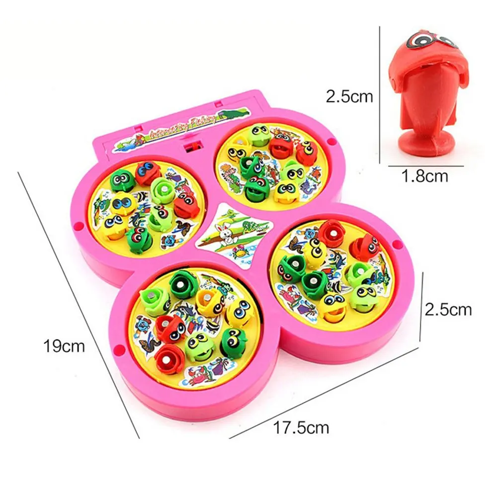 

Four discs 1 Set Fashion Colourful Baby Educational Toy Fish Plastic Magnetic Fishing Toys Set Game Kids Gifts For Kids Outdoor