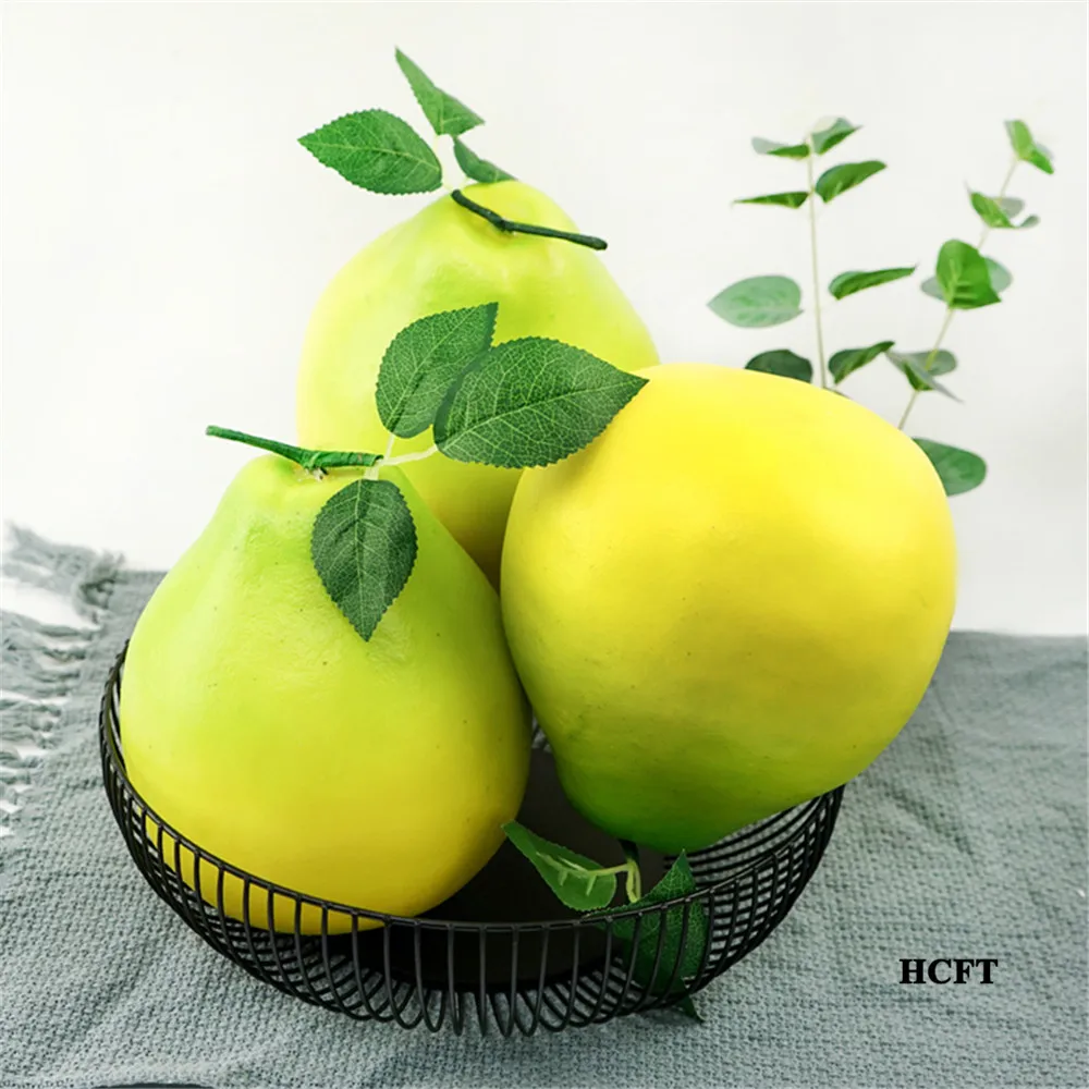 

festive props home hotel restaurant bar cafe Shop Store decoration Simulation artificial shaddock Grapefruit pomelo fake furit