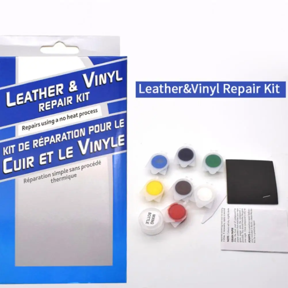 

DIY Leather Vinyl Repair Kit Compound Color Seat Restorer Car Repair Kit Up Patch Leather Tools Sofa Liquid Tools Vinyl Rep O8J8