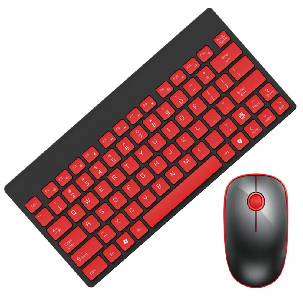 

Wireless Adjustable Mechanical Keyboard 1500DPI Mouse Set for Laptop Computer