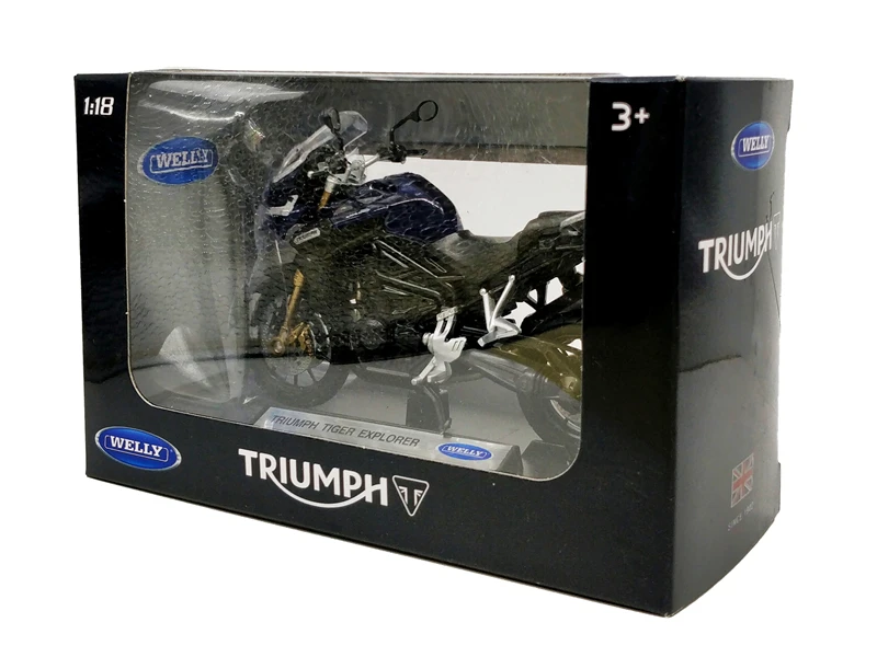 Литая мотоцикл Welly 1:18 Tiger Explorer |