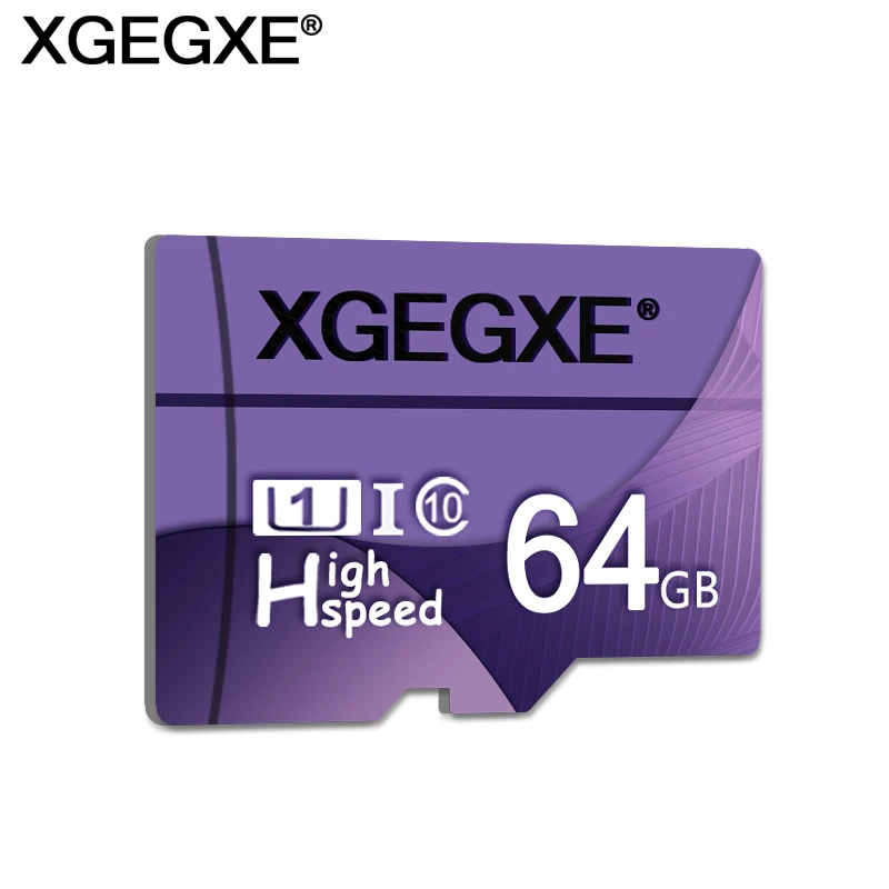 XGEGXE карта памяти 64 Гб высокоскоростная T флеш 32 ГБ 16 8 класс 10 U1|Карты памяти| |